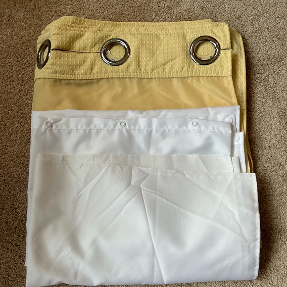 HOOKLESS Curtain w/Snap Liner - Picture 3 of 4